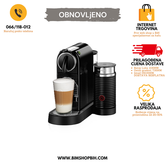 Nespresso Citiz & Milk | Obnovljen | A klasa BIM SHOP BiH