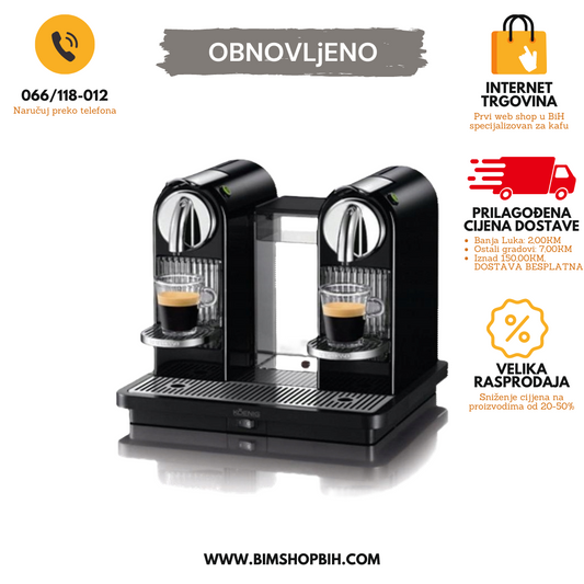 Nespresso Citiz Duo | Obnovljen | A Klasa BIM SHOP BiH