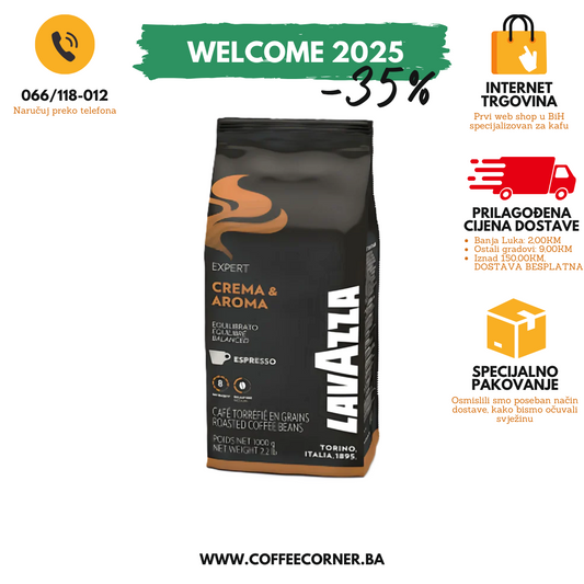 Expert Lavazza Crema & Aroma, 1 kg