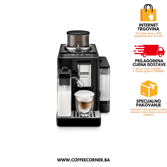 Aparat za kafu DeLonghi EXAM440.55.B Rivelia Onyx Black, Novo