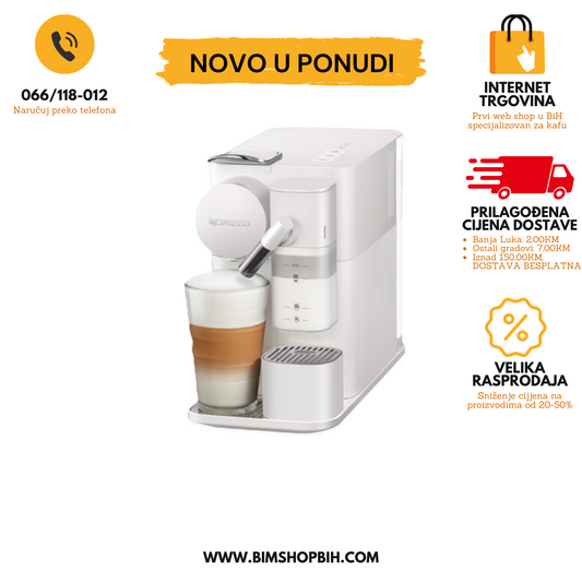 Nespresso Lattissima One, Novo BIM SHOP BiH