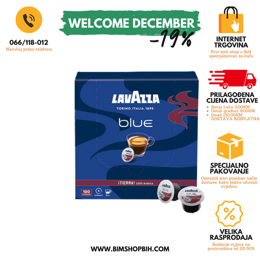 Lavazza Blue iTierra kapsule, 100% Arabika, 100 komada BIM SHOP BiH